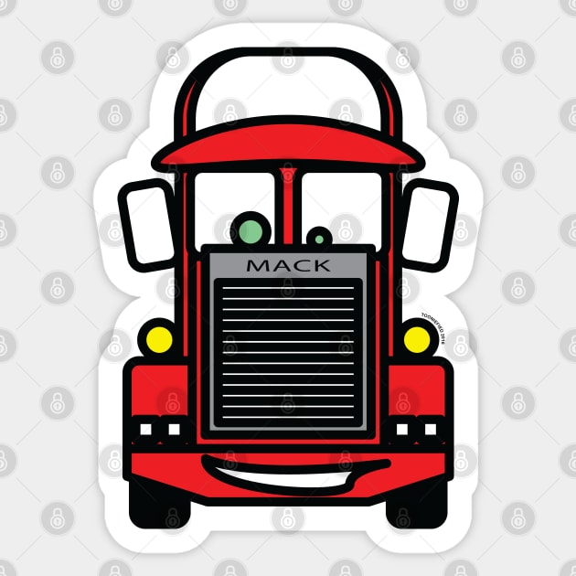 Mack Tooniefied Sticker by Tooniefied